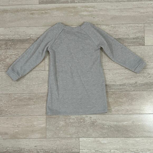 Toddler Girls Sparkling Silver Dress 4T - Picture 5 of 7